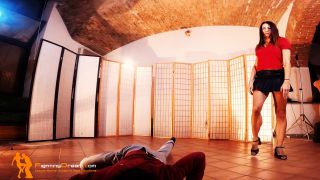 xxx clip 14 Fightingdream video store - Alison Black Skirt Selfdefense - FullHD 1080p | femdom | fetish porn vintage femdom-9