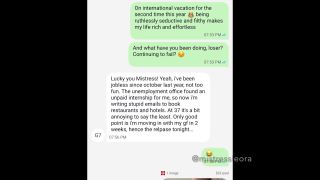 Mistress Leora - Findom addict almost homeless while Im on holiday - Addict-2