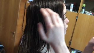 Romantic sex with your girlfriend after a shower. Private Russian vid ...-0