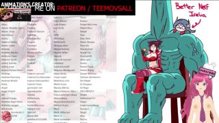 Hot Brunette Choose well, eat one and sit on the other Teemovsall animation - Jazziuu-5