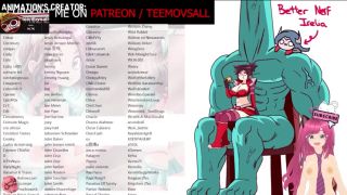 Hot Brunette Choose well, eat one and sit on the other Teemovsall animation - Jazziuu-8