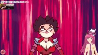Hot Brunette Choose well, eat one and sit on the other Teemovsall animation - Jazziuu-9