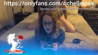 Freeuse MILF Gamer Girl Begs For Every Drop Of Cum Creampie Part 2-6