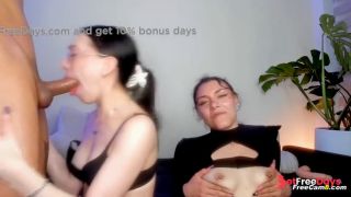 [GetFreeDays.com] Horny Besties On Their Knees To Worship Hard Dicks Sex Film May 2023-6