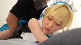 [FHD]COSX-088 キレカワでヤれちゃう！？パイパンムッツリスケベレイヤーやよいちゃんと中出しSEX！先生、中出しですか？お任せください。-8