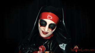 online video 43 MistressLucyXX A Nun Possessed, lipstick fetish on femdom porn -6