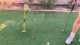7131 Golf Date Turns into Sneaky Public Fuck with Hot Redhead...-3