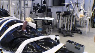 online clip 1 Miss Miranda - Red Rubber 3 - FullHD 1080p - medical femdom - bdsm porn leg cast fetish porn-7