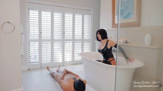 YOUNG GODDESS KIM: "WET AND SHINY CHASTITY TEASE" (1080 HD) (2025)-3