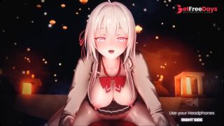 Tiktok Girl Waifu Rides Big Dick on Live Stream 4K 60FPS, Hentai, Music-5