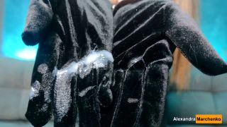 Cum in Gloves for Cuckold.-9