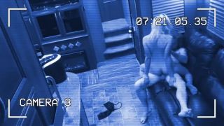 Husbands Security Footage Catches Young Wife Cheating - MILF-8