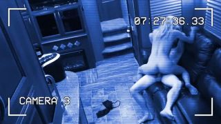Husbands Security Footage Catches Young Wife Cheating - MILF-9