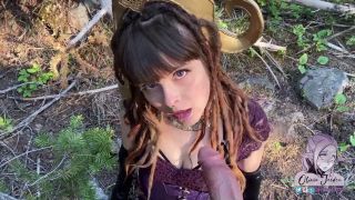 Olivia Jarden Blowjob In The Forest Onlyfans (Pornstar)-8