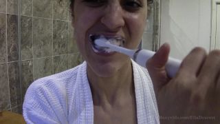 EllaDearest Teeth Brushing - Topless-2