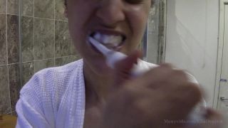 EllaDearest Teeth Brushing - Topless-4