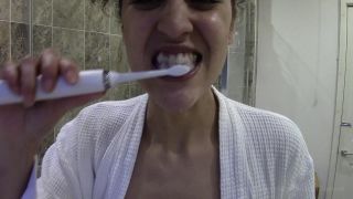 EllaDearest Teeth Brushing - Topless-5