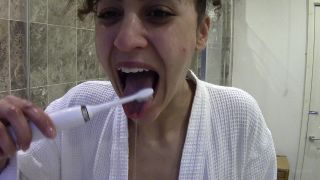 EllaDearest Teeth Brushing - Topless-7