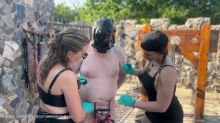 CBT Castle Way: Mistress Tirza's Extreme Bondage Ballbusting-3