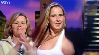 Boob pops out accidentally during Blind Date  Show-2