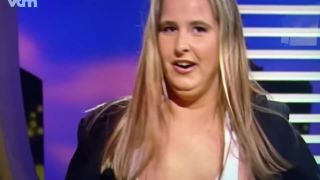 Boob pops out accidentally during Blind Date  Show-6