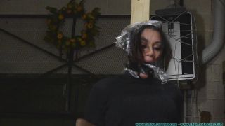 FutileStruggles Sahrye Fails Her Test and is Hogtied - Part 1-7