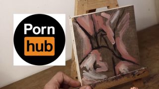 Asmr Double Pussy Lay In - JOI of Painting Episode 103-2