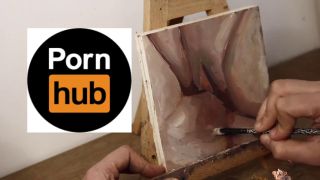 Asmr Double Pussy Lay In - JOI of Painting Episode 103-7