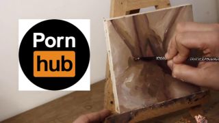 Asmr Double Pussy Lay In - JOI of Painting Episode 103-9