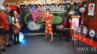 Carla Jessi - Sexy Ninja master teaches her students in the art of JERKAOKE-1