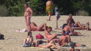 Nudist beach- happy girls  4-2