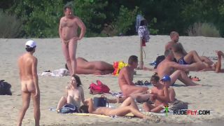 Nudist beach- happy girls  4-3