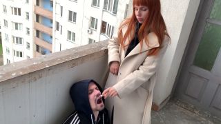 PETITE PRINCESS FEMDOM: "SMOKING GODDESS KIRA - HUMAN ASHTRAY DIRTY FEMDOM OUTDOOR" (1080 HD) (2025)-9