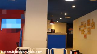 Littlesubgirl - littlesubgirl fast food restaurant fuck anal amp squirt - Anal-8