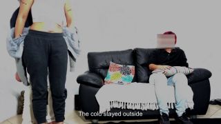 Home Stepfather fucks his daughter-in-law in front of him.-2