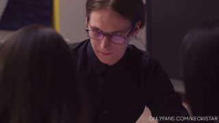 Nerdy Boy Was Caught Masturbating While Preparing For Exams 1080p-0