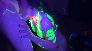 Glow Party! Bukkake Gangbang For Cumhungry Slut Vanessa Cliff.-2
