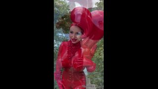 Red Inflatable Wig - FetiliciousFans.-7