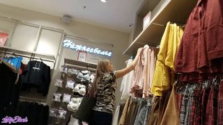 7113 Caught In The Dressing Room During a Blowjob - Letty Black-1