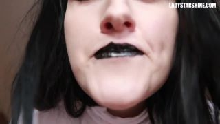 ELVIRA DE VOUR - BLACK ON MY LIPS - masturbation instruction on fetish porn-6