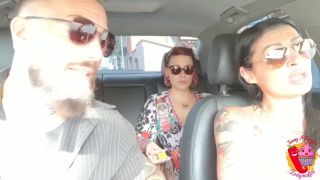 Threesome In The Car-6