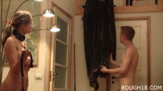 free online video 13 bdsm threesome mom porn 1 00 04 3438 Submissive teen Flora rough fucked by young perv Leon, room on bdsm porn-8