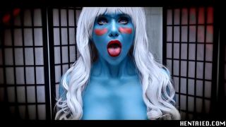 Parody Blue Alien Fantasy Girl Mesmerize - Slave Training Reprogramming for Obedience Anime Hentai Ahegao-0