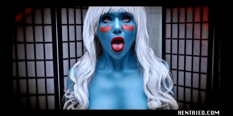 Parody Blue Alien Fantasy Girl Mesmerize - Slave Training Reprogramming for Obedience Anime Hentai Ahegao