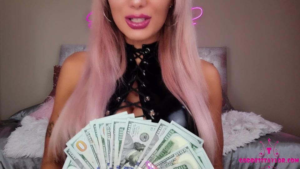 GoddessTaylorKnight Ticket to Give me your Cash - Femdom