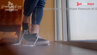 Teasing The Foot Slave - I know your dirty little secret and Im going to use it against you-6