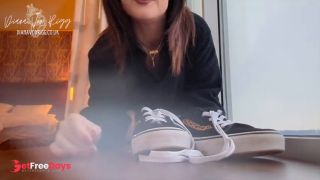 Teasing The Foot Slave - I know your dirty little secret and Im going to use it against you-7