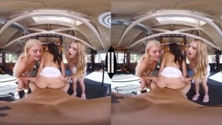 Hannah Hawthorne, Kendra Spade, Serena Avery - Hannah Hawthorne, Kendra Spade, and Serena Avery are more interested in the instructor's balls than in p... - Teen-5