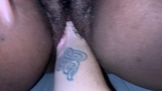 Porn First t fisting of hairy black cunt-1
