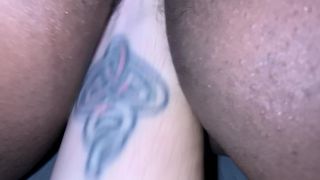 Porn First t fisting of hairy black cunt-6